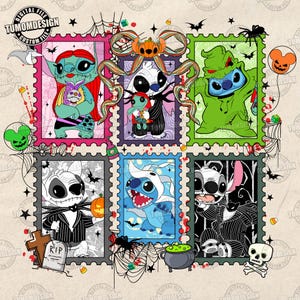 Cartoon Halloween Nightmare Png, Preppy Coquette Png, Spooky Season Png, Horror Movies Png, Spooky Vibes Png, Cartoon Png, Sublimation File