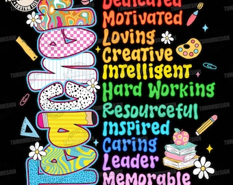 You Are Teacher Png, First Day School Png, Teacher You Are Png, Gift For Teacher, Back To School Png, Teacher Shirt Design, Sublimation File