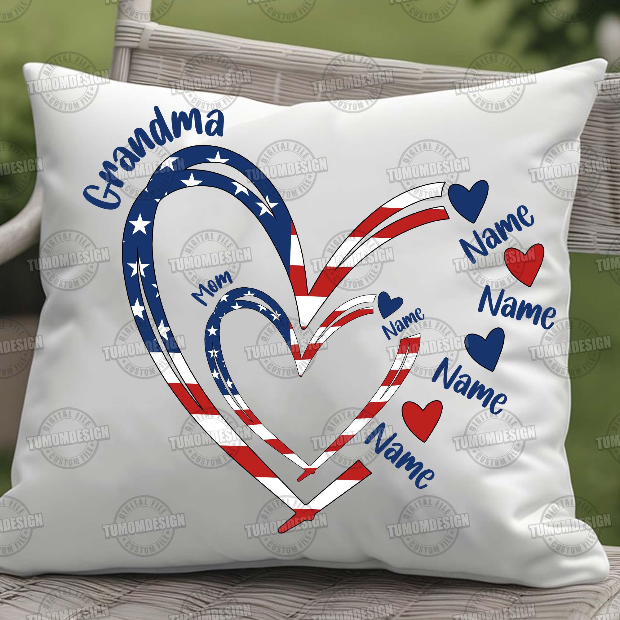 Famitrendz Personalized 4th Of July Grandma Mom