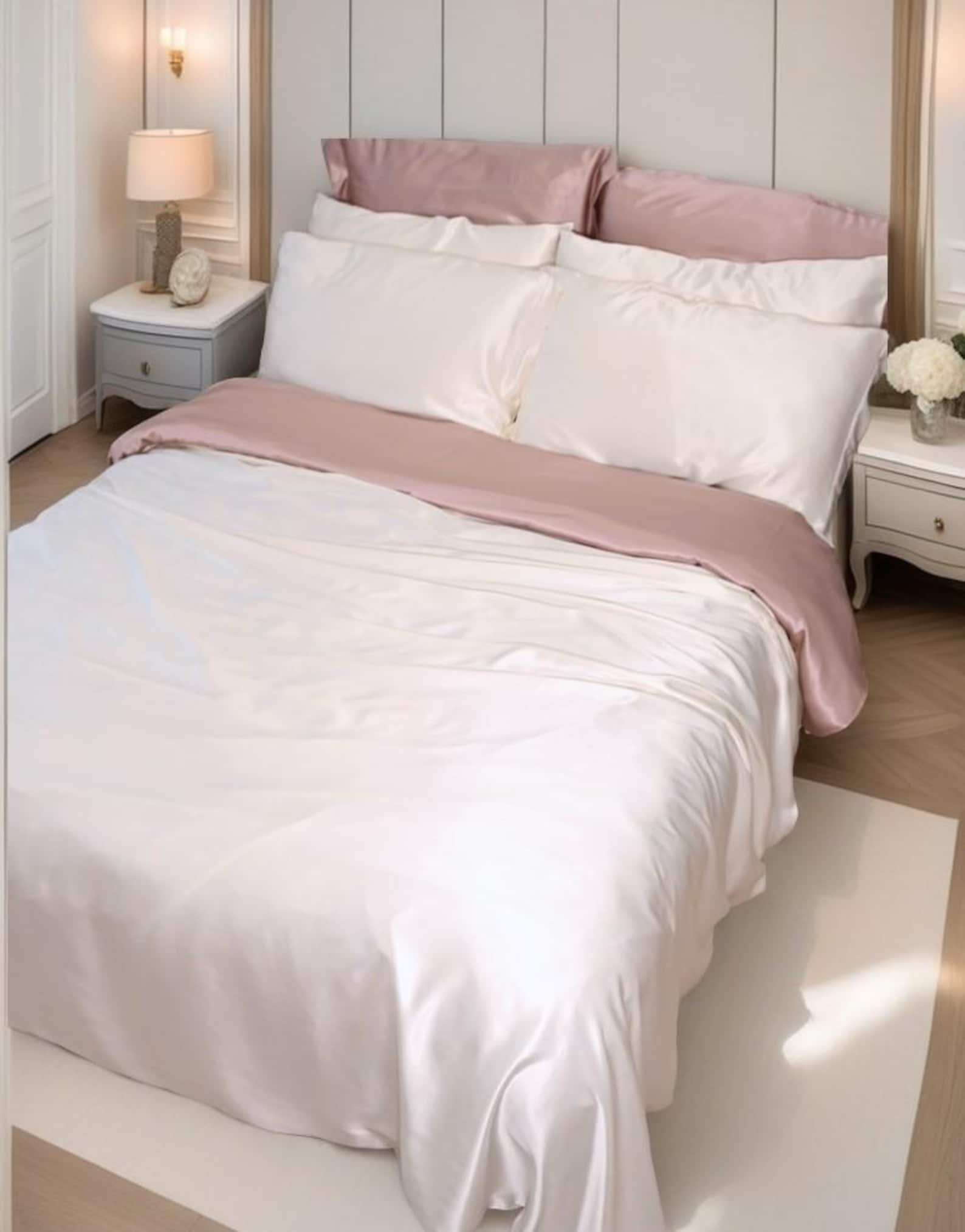 Grade 6A Mulberry Silk 30 Momme Customized Luxury Pure Silk Duvet Cover ...