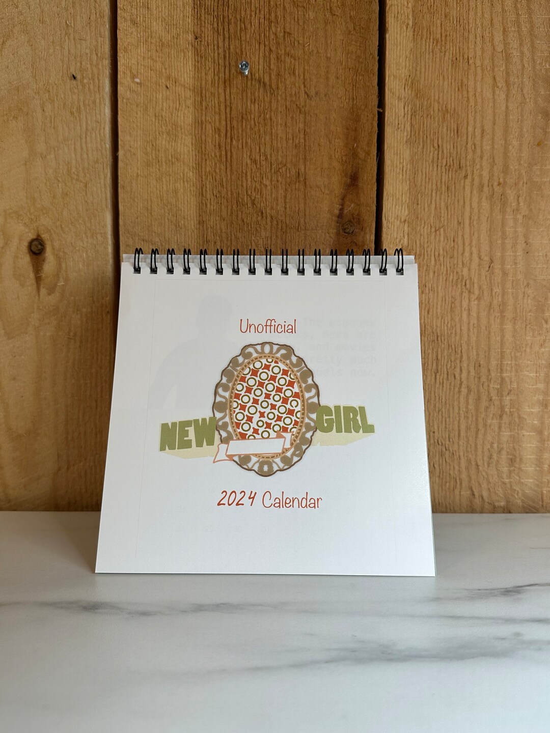 New Girl 2024 Desk Calendar 2024 Compact 6x6 Calendar New Girl TV Show