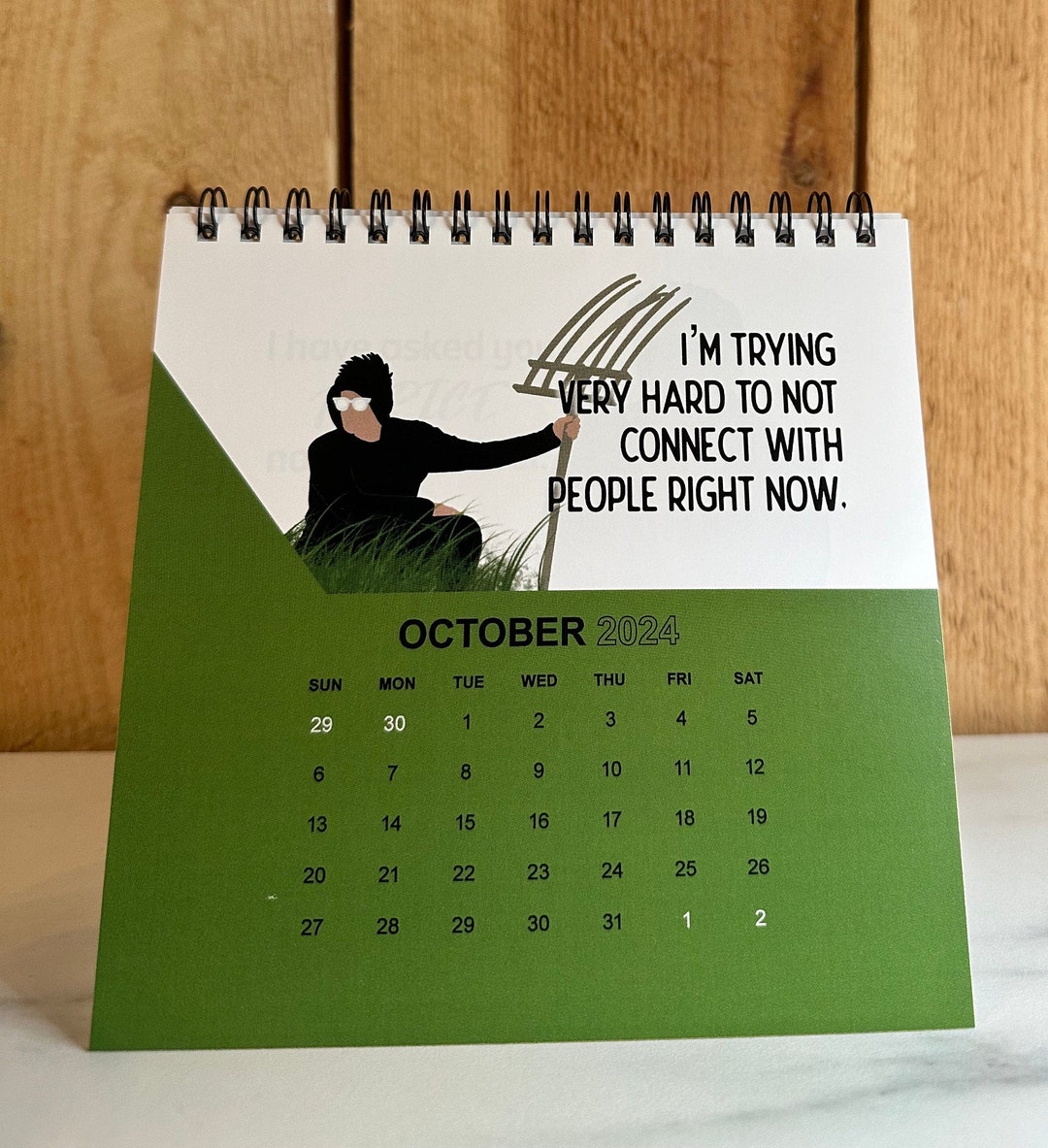 Schitt's Creek 2025 Desk Calendar 6 X 6 Desk Calendar Etsy UK