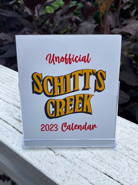 Schitts Creek Desk Calendar Printable Word Searches