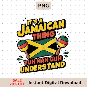 Jamaica Independence Day PNG - Island Heritage Art Design for Proud Jamaicans - Digital Download