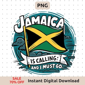 Jamaica Independence Day PNG  Island Heritage Art Design for Proud Jamaicans - Digital Download