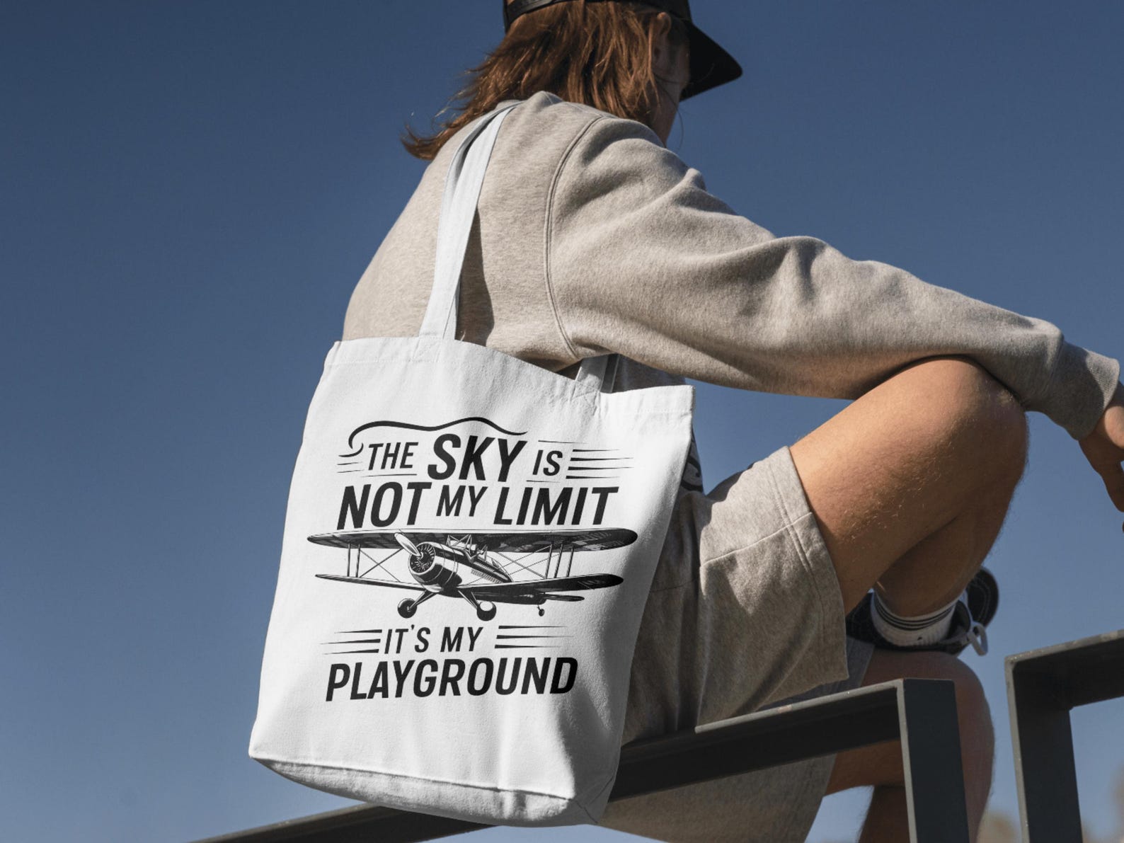 The Sky is Not My Limit, It's My Playground PNG | Inspirational Quote ...