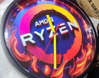AMD Ryzen Custom 10 Wall Clock NIB