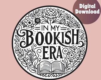 In my bookish era, Book png, book lover png, bookclub png, Books png, bookish png, winter reader png, reading png, book lover