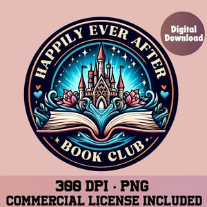 Happily ever after, Romantasy png, fantasy png, bookclub png, Books png, bookish png, romance reader, reading png, romance book lover,