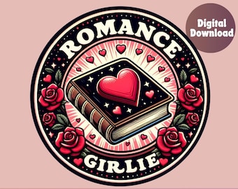 Romanze Girlie png, Hoffnungslose Romantiker, Buch Tropen, Buchclub png, Bücher png, Romanze Leser, Lese png, Romanze Buchliebhaber