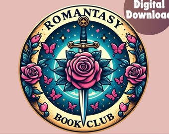 Romantasy png, Book png, bookclub png, Books png, bookish png, romance reader, reading png, png for shirts, romance book lover, bookish png