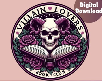 Villain lovers png, Book png, bookclub png, Books png, bookish png, dark romance reader, reading png, png for shirts, book lover