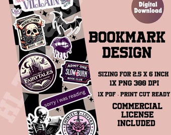 Dark romance Printable bookmark, bookmark printable, dark romance bookmark, bookmark png, bookmark ideas, bookmark print, dark romance book