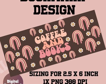 Bladwijzer koffie en boeken, bladwijzer afdrukbaar, afdrukbare bladwijzer, bladwijzer png, bladwijzeridee, bladwijzer, ontwerp voor commercieel gebruik