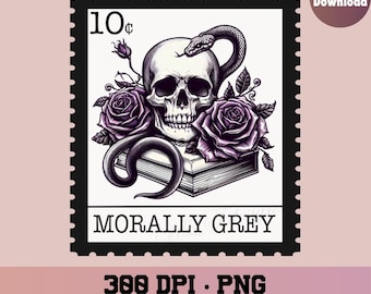 Morally grey png, Dark romance png, book trope stamp, Book png, bookclub png, Books png, bookish png, reading png, dark romance reader png,