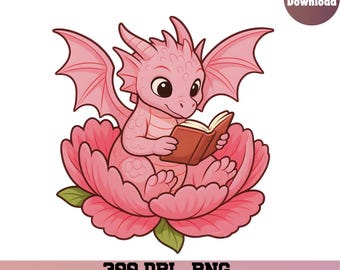 Book Dragon png, dragon clipart, book sticker png, Romantasy png, fantasy png, bookclub png, Books png, bookish png, fantasy reader