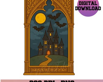 Gotisch venster png, gotische clipart, fantasiesticker, sticker png, fantasie png, bladwijzer png