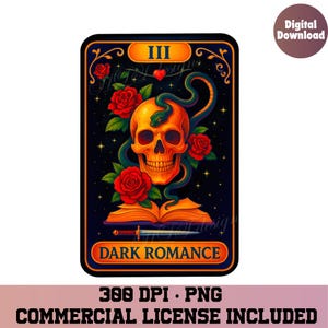 Tarô de romance sombrio png, Tarô de livro png, png de romance sombrio, png de clube de livros, png de carta de tarô, png livresco, png de adesivo de romance sombrio, png de leitura
