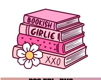 Bookish girlie club, girlie book lovers, Romantasy png, bookclub, bookish png, book sticker, reading png, bookmark png, sticker, bookish png