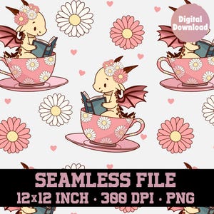 bookish girlie Pattern, girlie seamless pattern, books seamless pattern, pink bookish pattern, 300 DPI PNG Download for Digital Papers