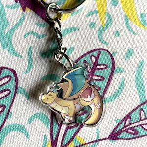 Dragon Mini Acrylic Keychain / Phone Charm