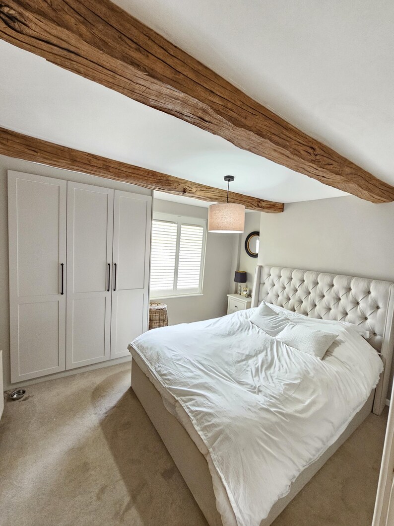 Rsj In Ceiling Faux Oak Beams // RSJ Covers // Ceiling Beams - Etsy