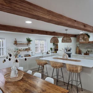 Faux Oak Beams // RSJ Covers // Ceiling Beams