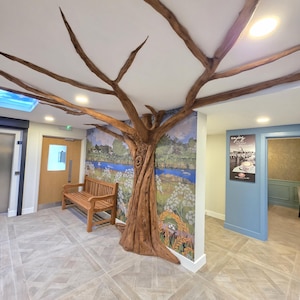 arbres artificiels sculptés à la main et fabriqués sur mesure