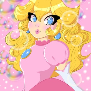 Princess Peach Print/Poster
