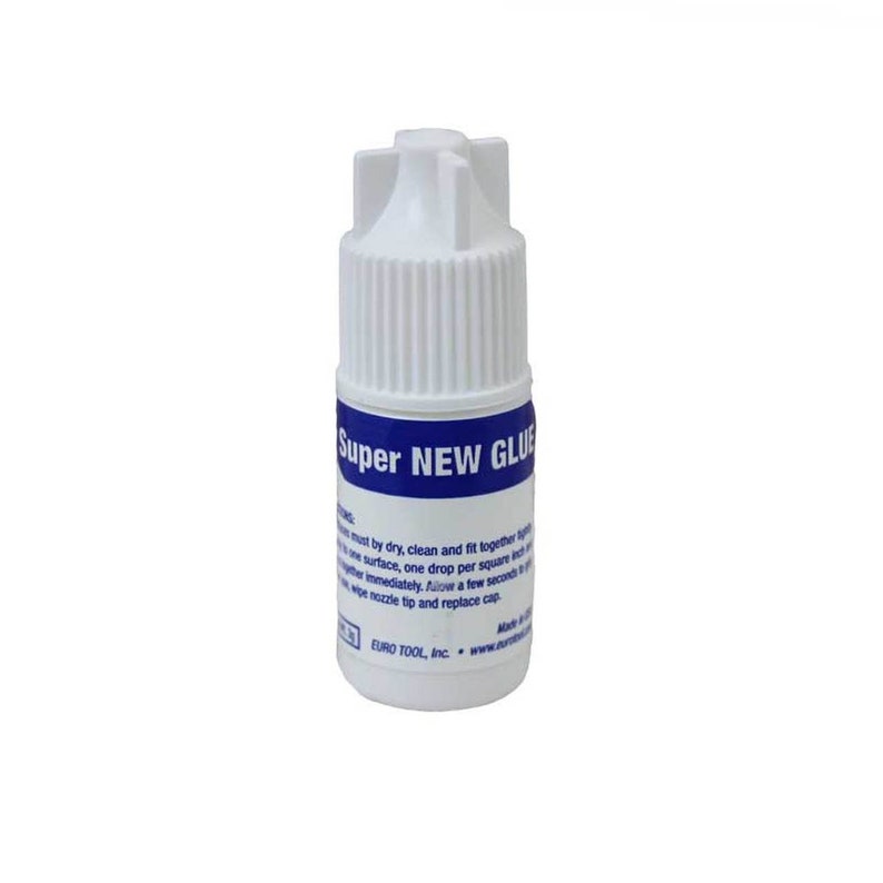 Super New Glue. For attaching findings to kumihimo cords. Works with metal, glass, plastic, rubber. image 1