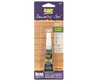 Zap Jewelry Gel .1 oz (3 g) Beadsmith instant bonding glue