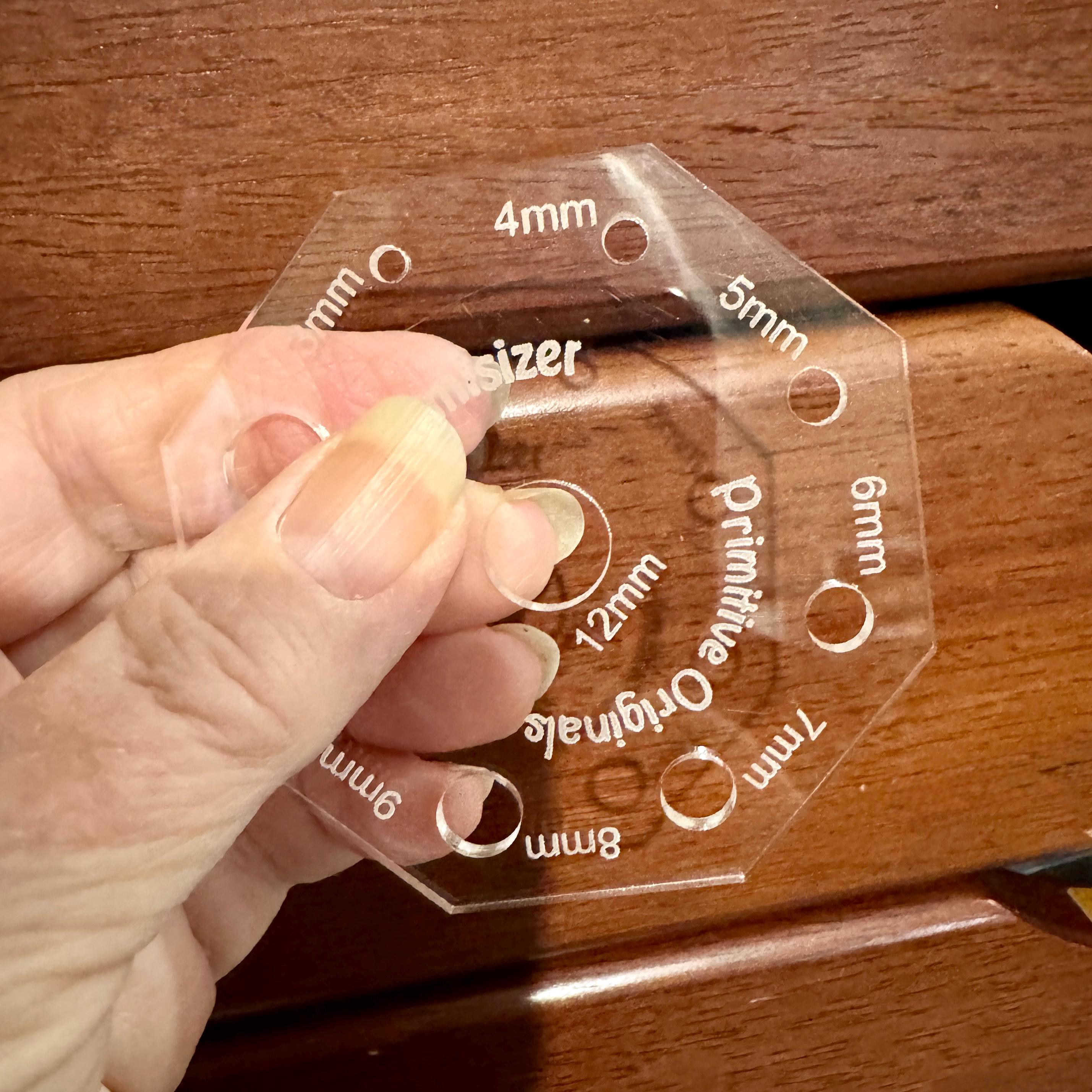 Kumisizer Card for Measuring the Diameter of Kumihimo Braids - Etsy