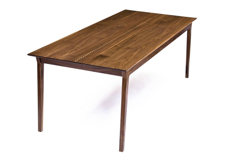 Paxson Dining Table Solid Black Walnut Maple Image 0