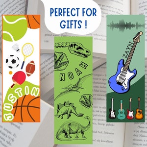Personalized bookmarks, custom bookmark,printable bookmark, made to order bookmark, booklover gift, gift, giftable items, gifting bookmark