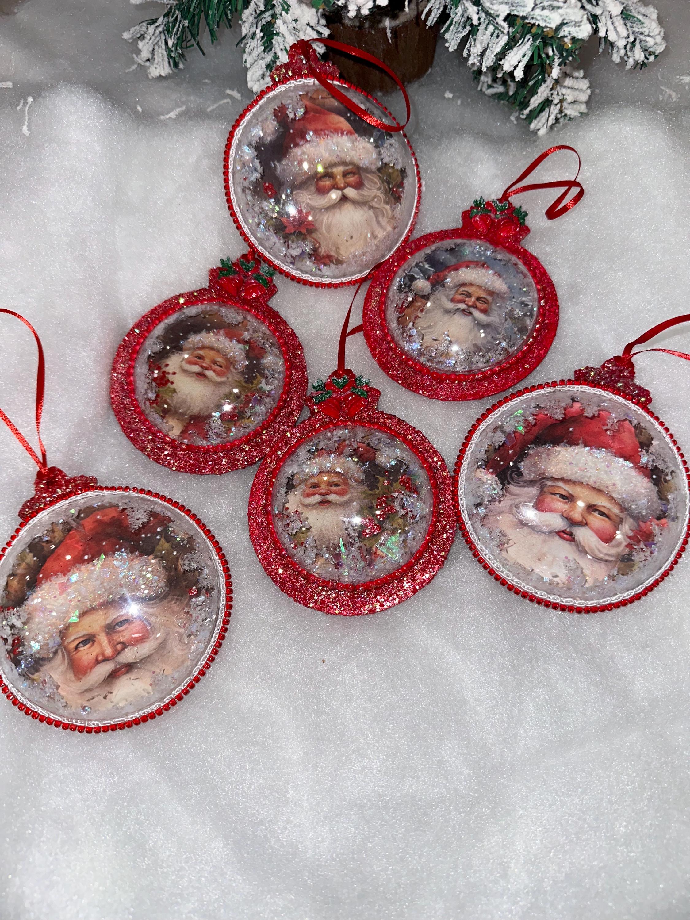 Santa Clause Pom Pom Sets - Christmas Ornaments main image 0