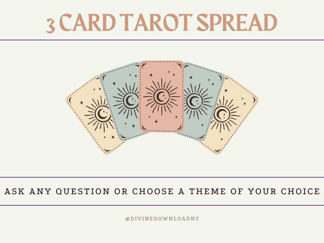 TAROT & NUMEROLOGY Reading - 3 Card Spread for Guidance and Clarity ...