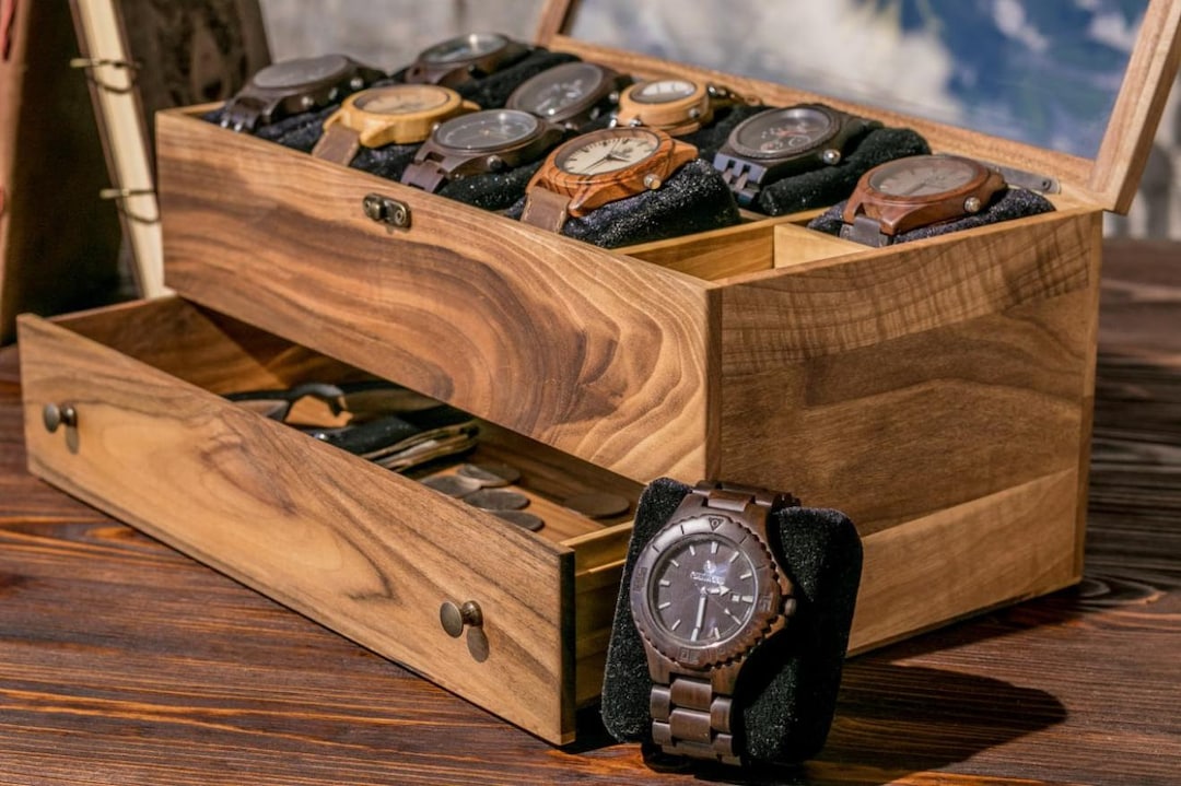 KAIER Porta Orologi, Scatola Orologi, 6 Ortaorologi Per Uoo - Foto 7