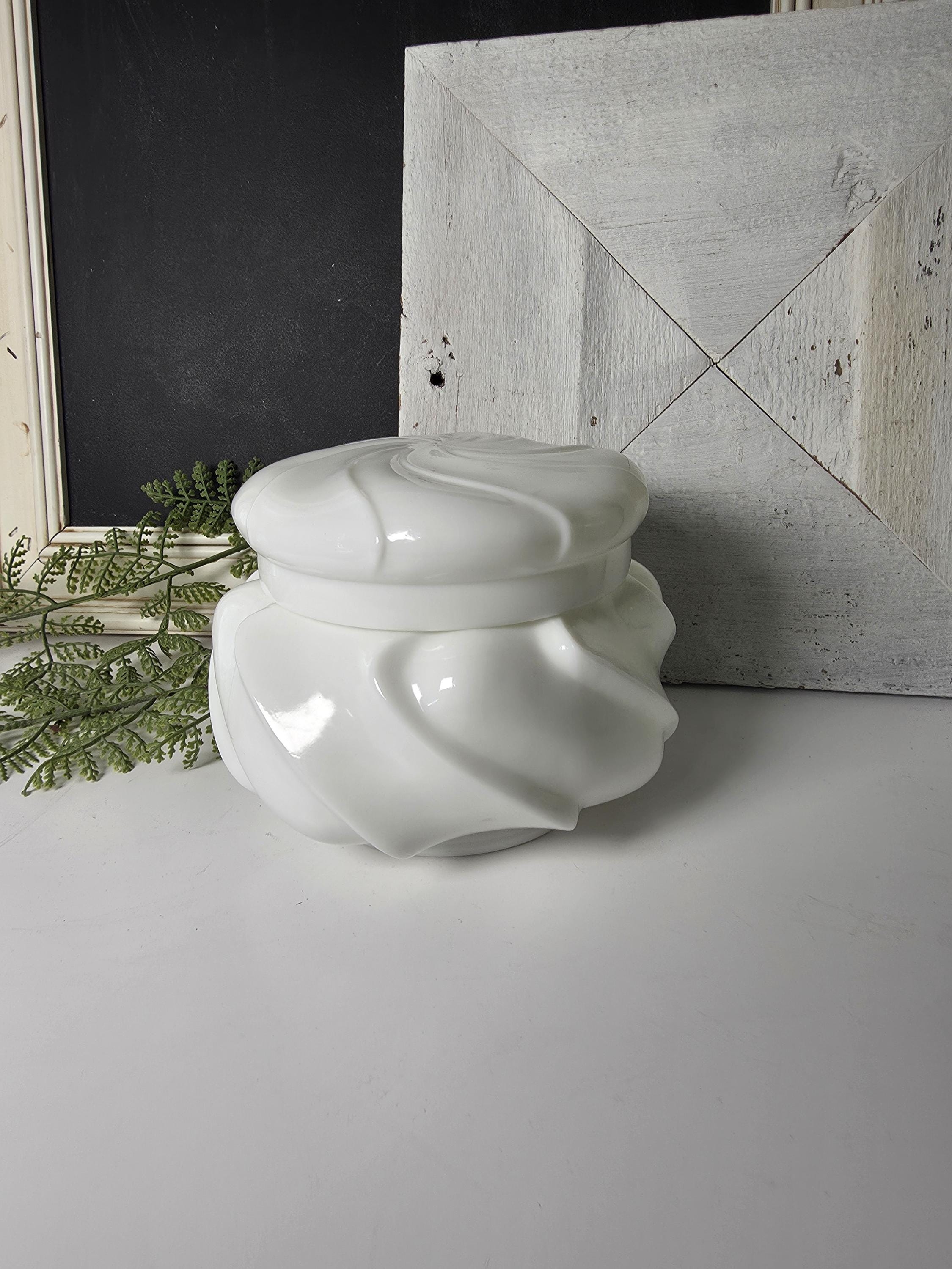 Fenton Milk Glass Rare - Etsy
