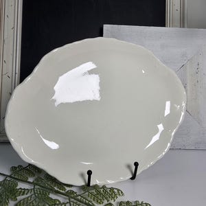 Vintage Scio Ransom Ironstone Platter
