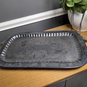 Leonard Silver Serving Tray - Etsy