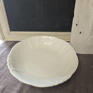 Vintage Ironstone Serving Bowl