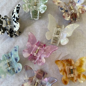 Butterfly hair clip