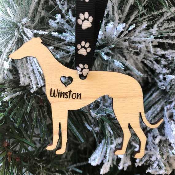 Italian greyhound ornament hotsell