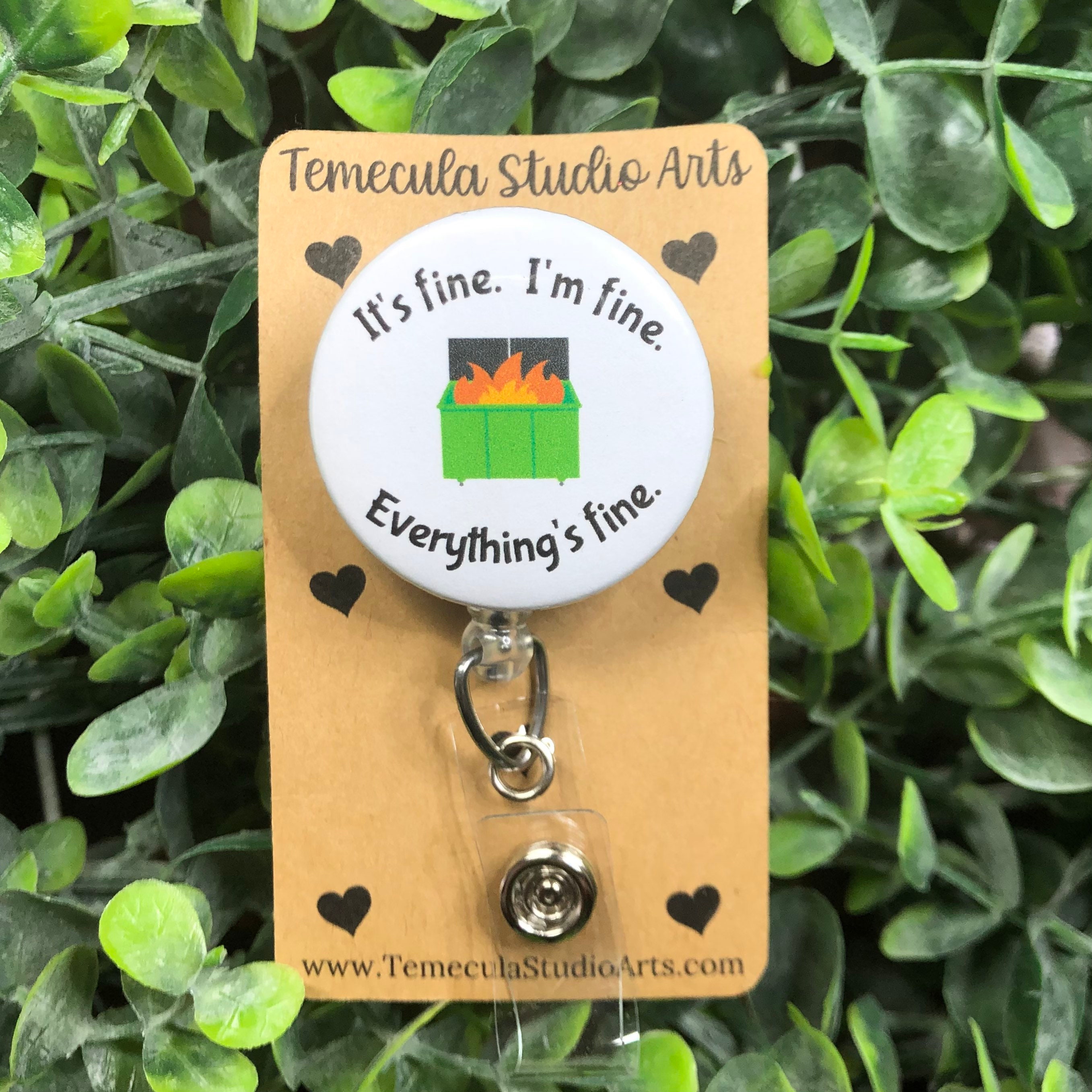 Funny Badge Reel ER Nurse Badge Reel Medical ID Badge Etsy