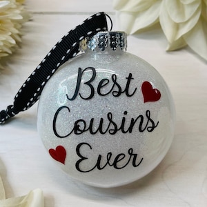 Cousins Ornament | Cousins Gift | New Cousins | Best Cousins Ever | Cousins | Personalized Ornament | Name Ornament | New Cousin Ornament