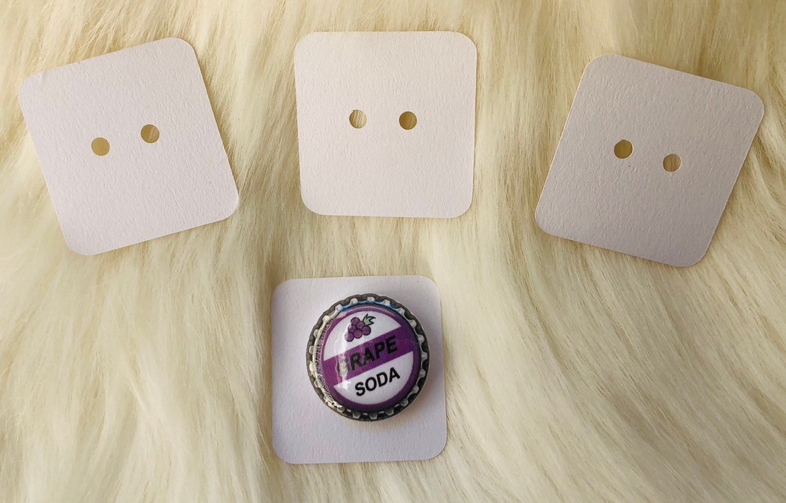Button Cards Pin Cards Display Cards Packaging Cards Etsy