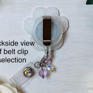 Mother Baby Badge | NICU Badge Reel | Labor and Delivery Lanyard | Stethoscope Name Badge | Retractable Lanyard | Retractable Badge Reel zdjęcie 3