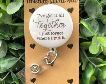 Badge Reel | Lanyard | Medical ID Badge | Magnet | Stethoscope Cover | Carabiner | Non Retractable Badge Holder | Together