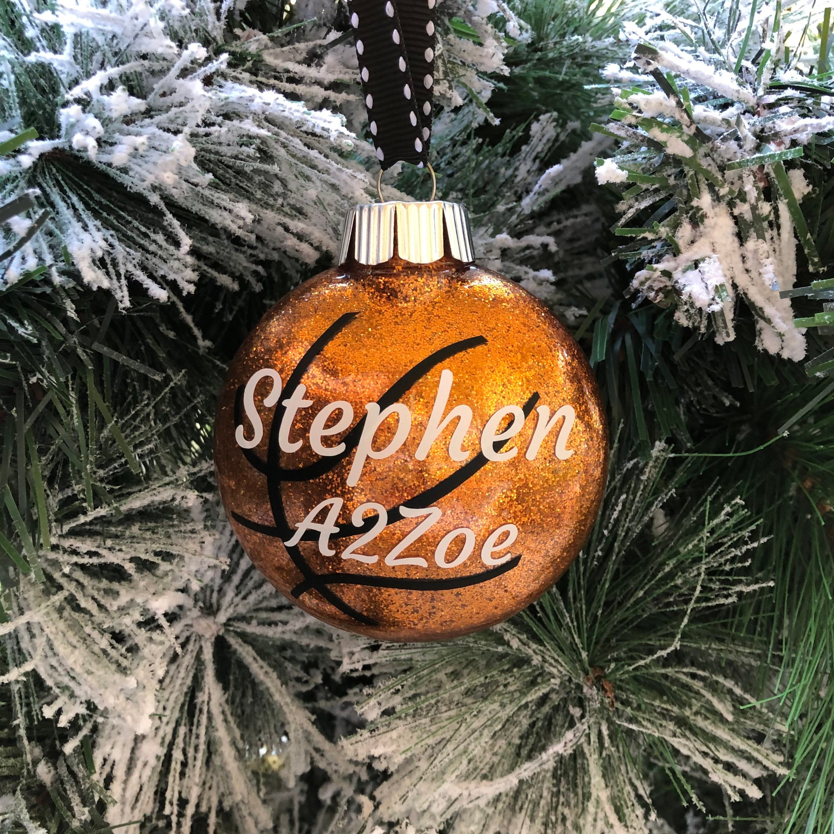 Basketball Ornament Basketball Team Gift Basketball Coach Etsy