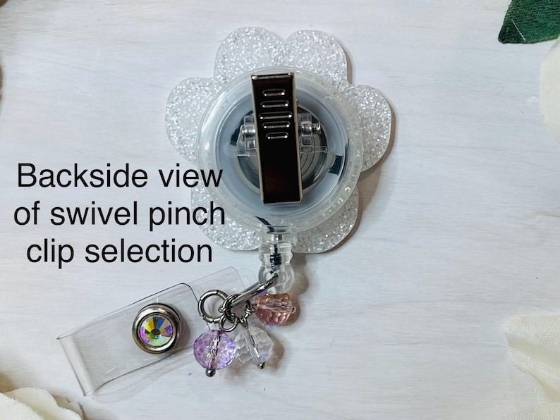 Mother Baby Badge | NICU Badge Reel | Labor and Delivery Lanyard | Stethoscope Name Badge | Retractable Lanyard | Retractable Badge Reel zdjęcie 2